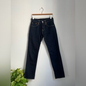 Levi's Women's Dark Indigo Straight Leg Jeans